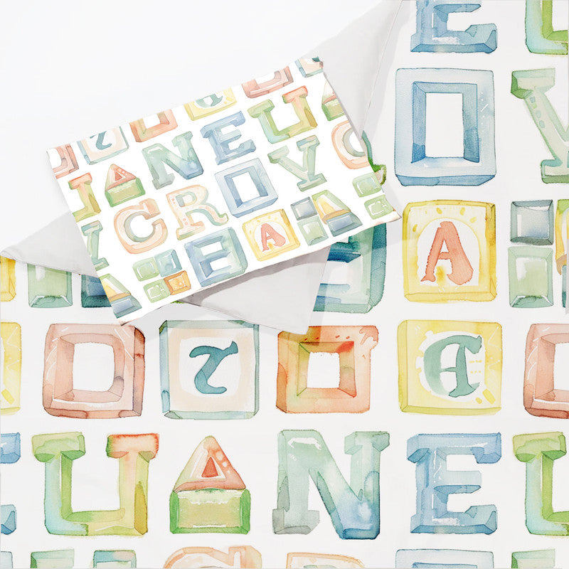 Letter Box Cot Set