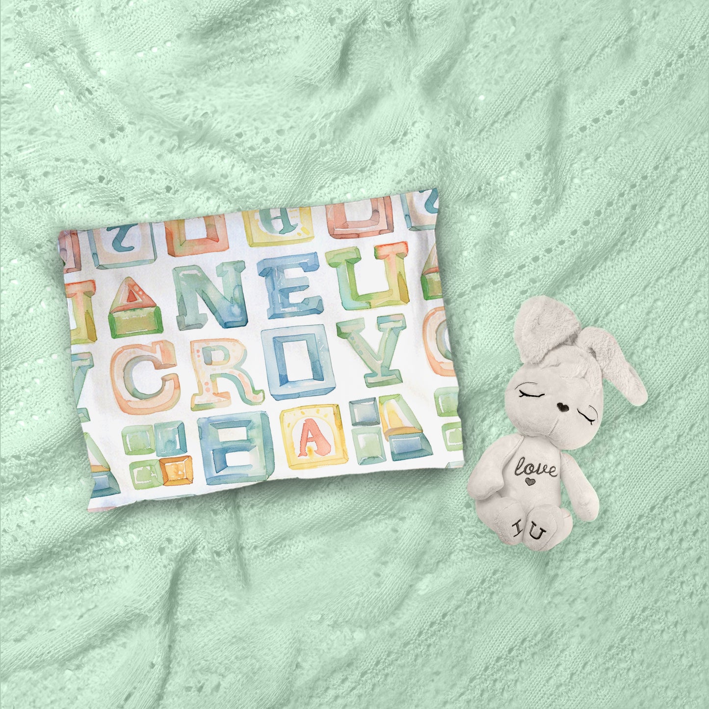 Letter Box Cot Set