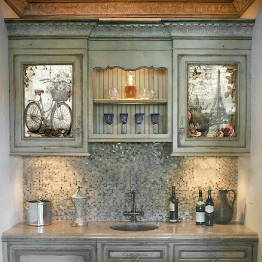 Life Memories of A Paris Adventure Decoupage A3