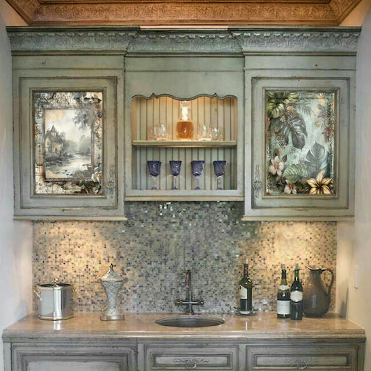 Life Memories of An Imaginary Jungle Decoupage A3