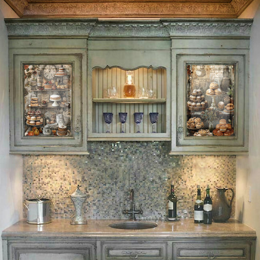 Life Memories of Baking Decoupage A3