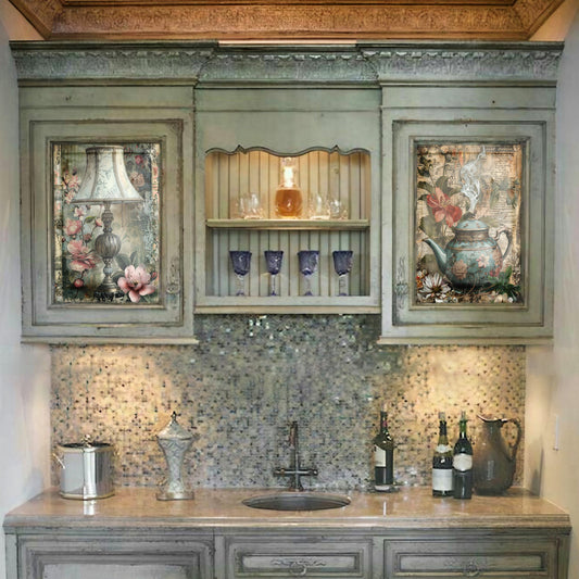 Life Memories of Decorating Old Things Decoupage A3