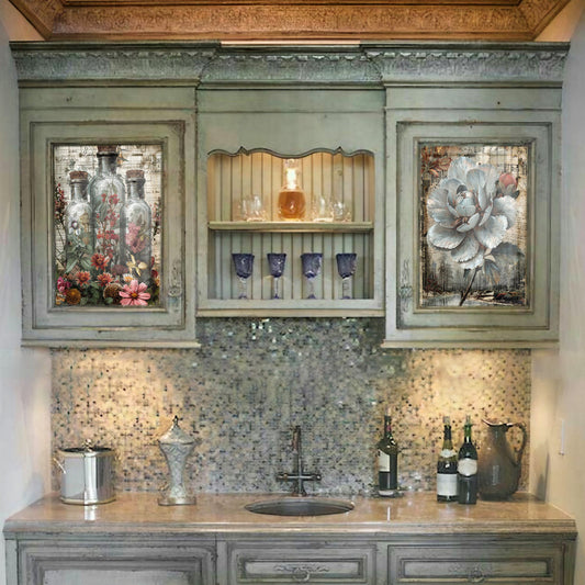 Life Memories of Sea Vacations Decoupage A3