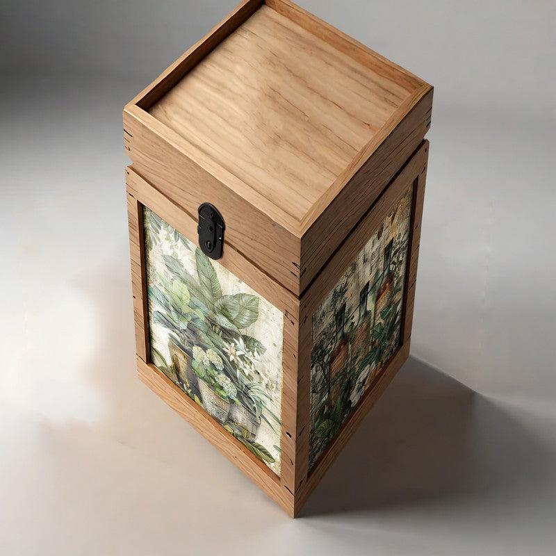 Life Memories of the Green Leaves Decoupage A3