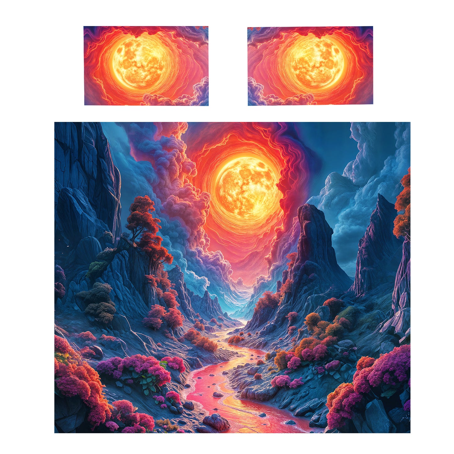 Life On Mars Duvet Cover Set