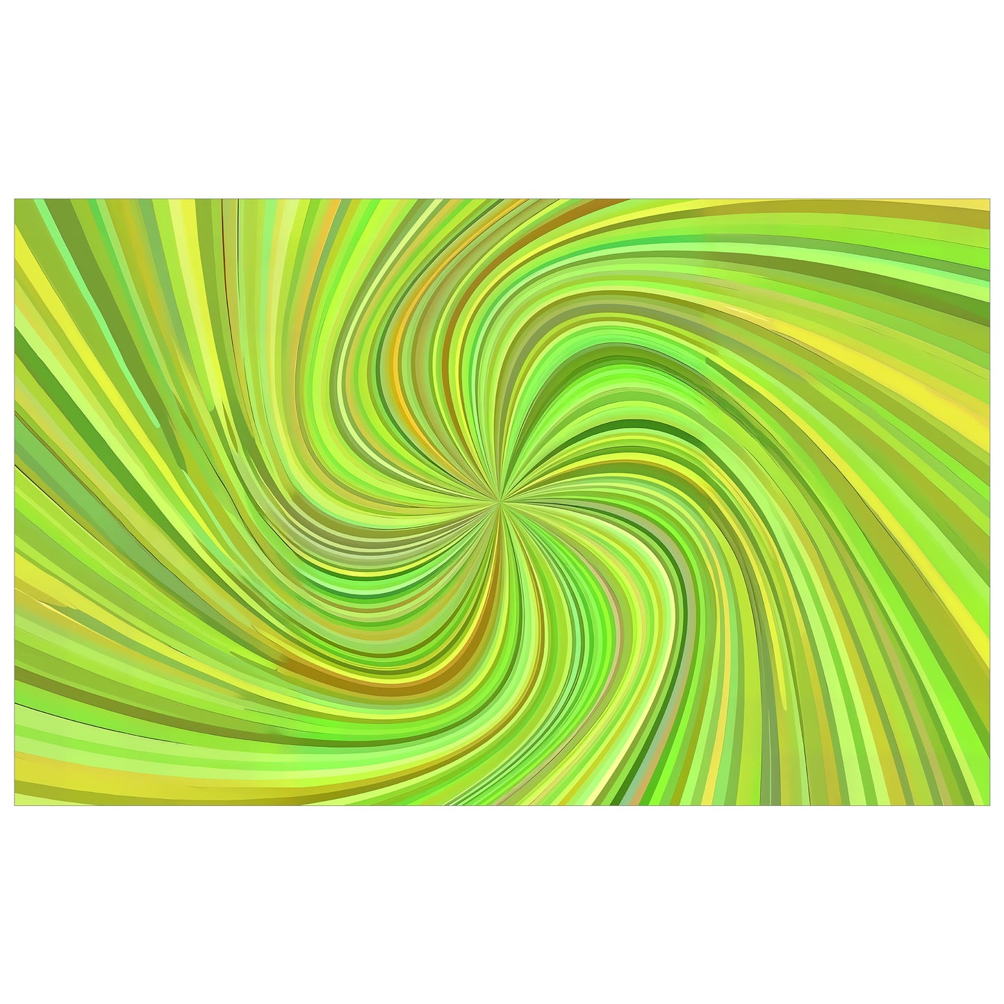 Light Green Swirl Rectangle Tablecloth