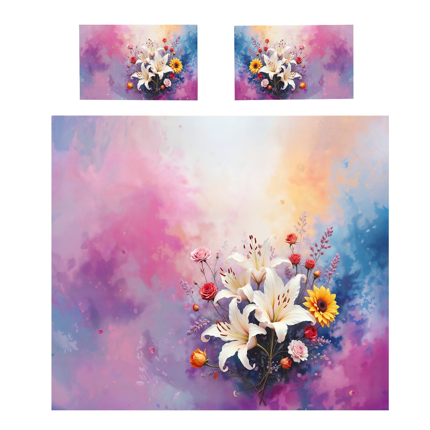 Lily Bouquet Duvet Cover Set