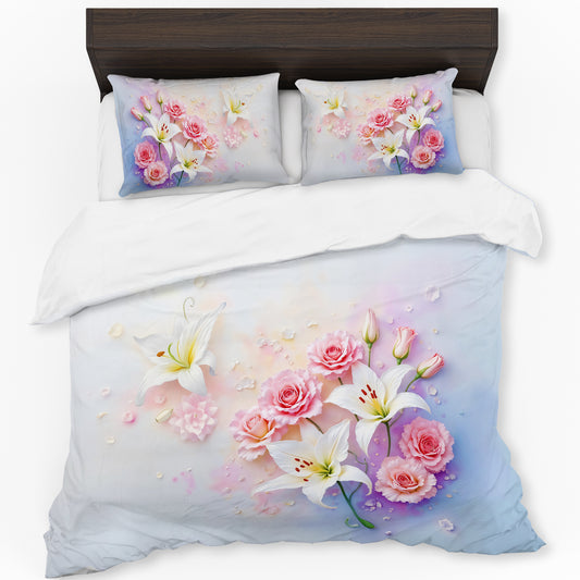Lily Rose Petal Grace Duvet Cover Set
