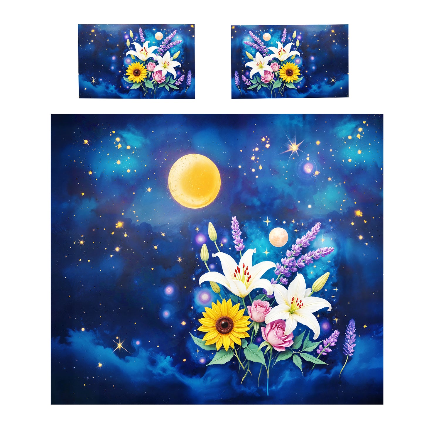 Lily Spatial Embrace Duvet Cover Set