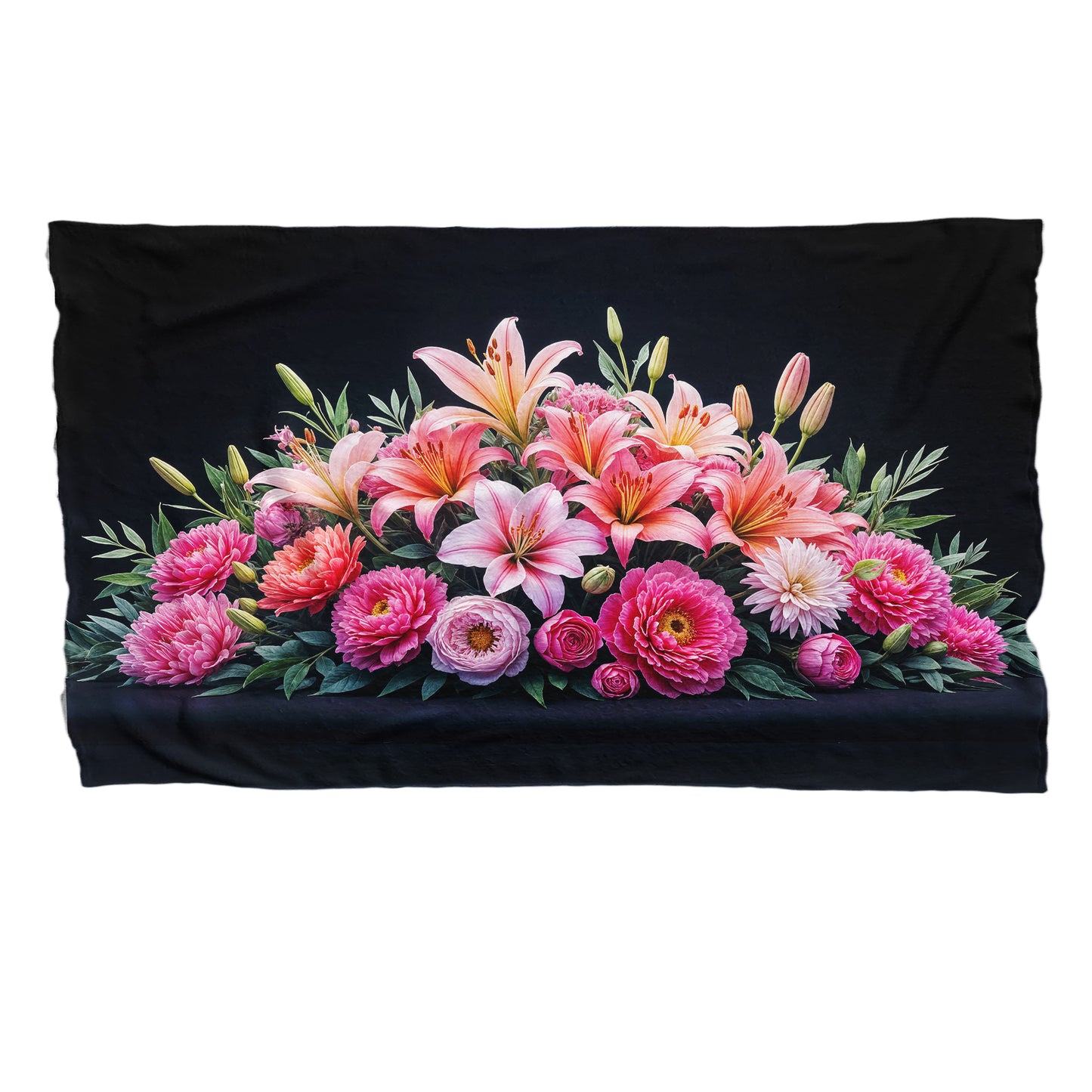 Lily & Peony Meadow Bed Throw