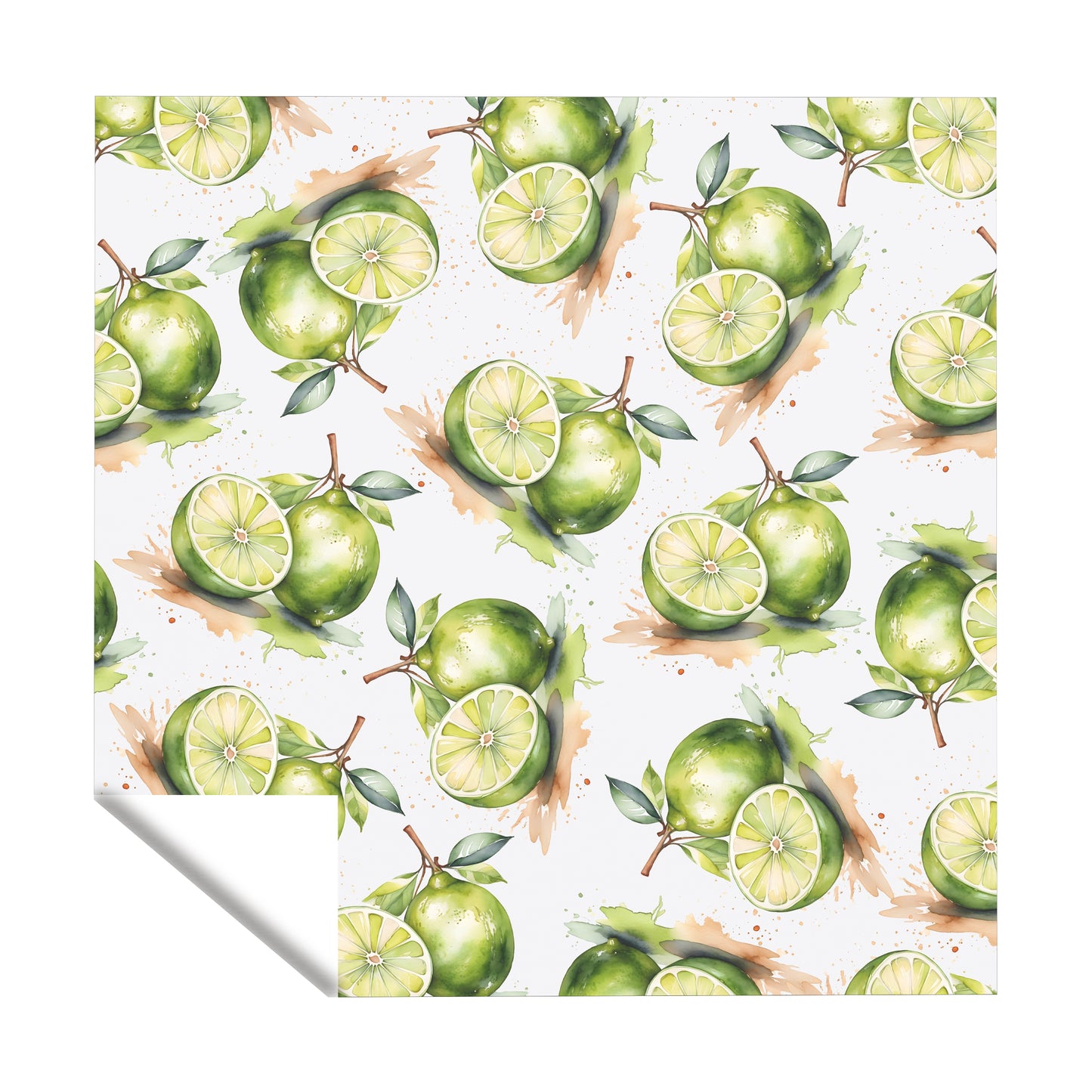 Lime Square Tablecloth by Mark van Vuuren