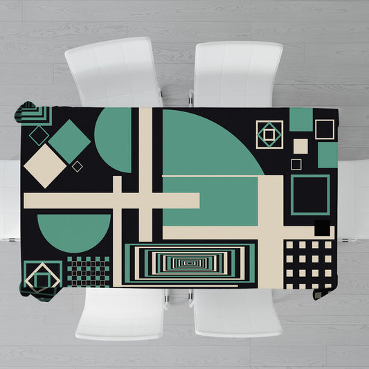 Lines of Thought Rectangle Tablecloth