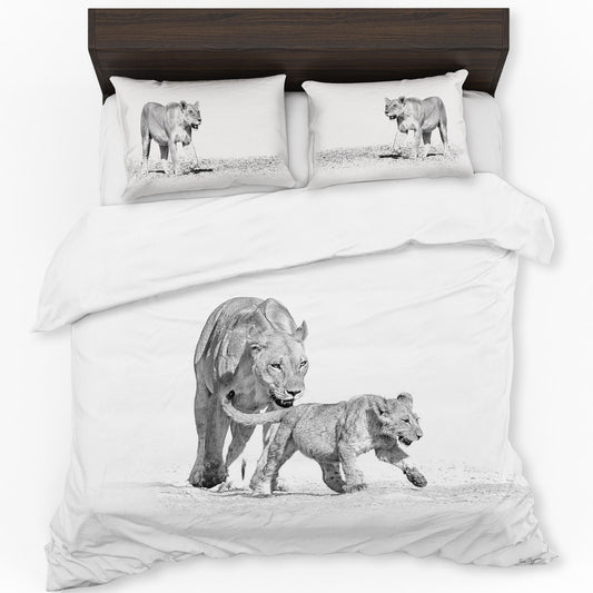 Lion Cub By Fanie Heymans Duvet Cover Set