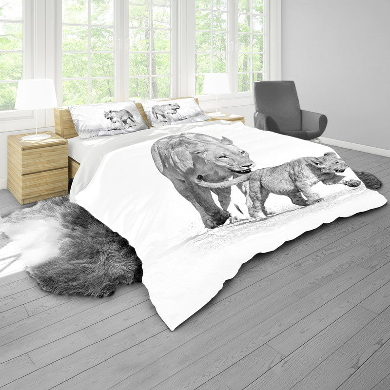 Lion Cub By Fanie Heymans Duvet Cover Set