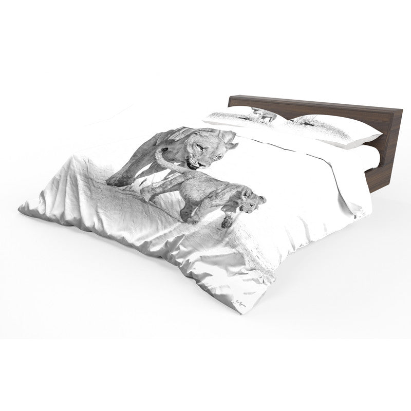 Lion Cub By Fanie Heymans Duvet Cover Set