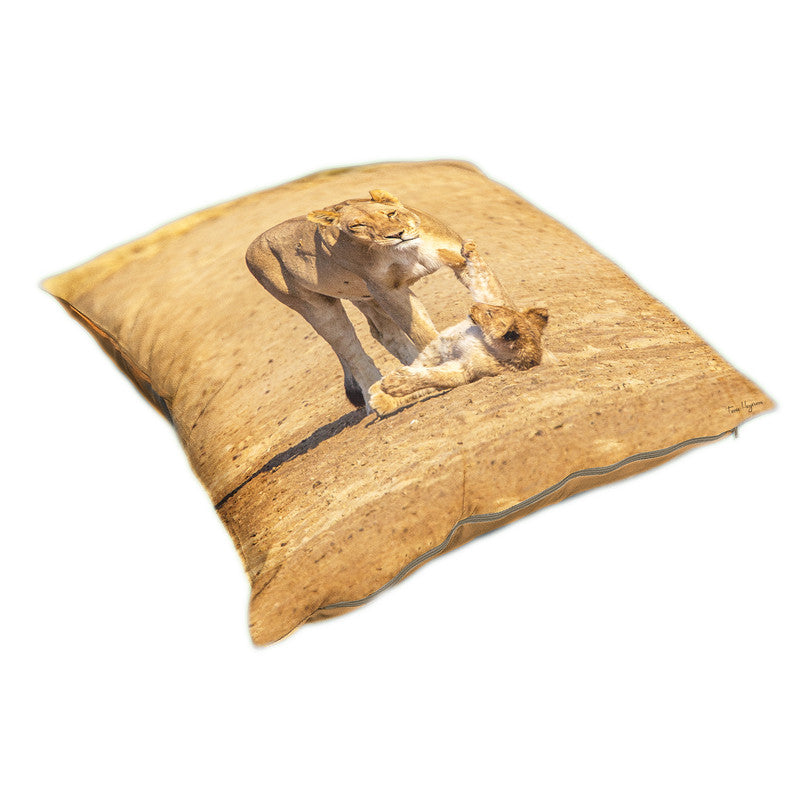 Lion Cub Frontal Luxury Scatter by Fanie Heymans