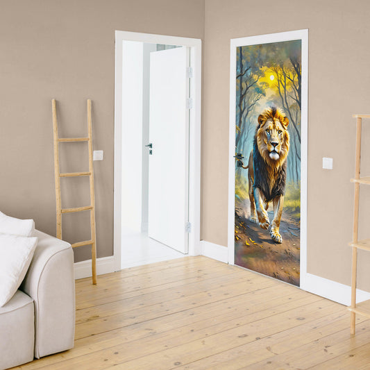 Lion King Door Decoupage