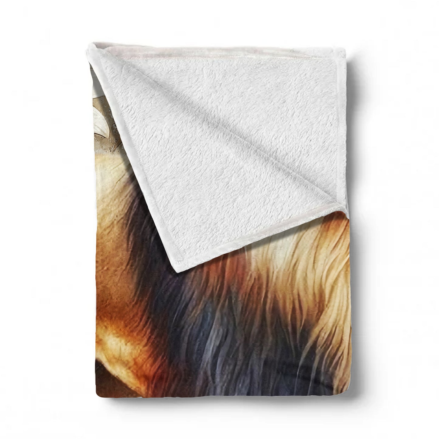 Lion Light Weight Fleece Blanket by Mark van Vuuren