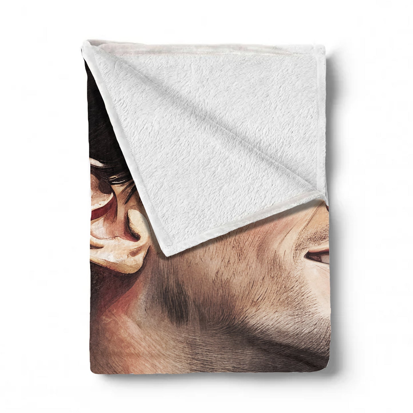 Lionell Messi Light Weight Fleece Blanket by Mark van Vuuren