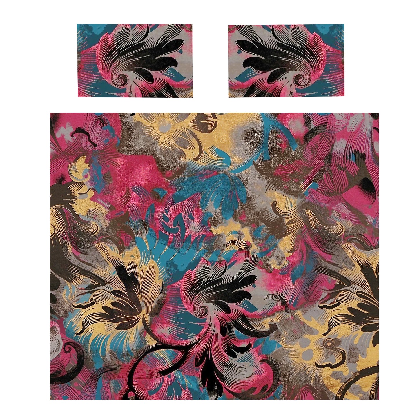 Liquid Mirage Duvet Cover Set