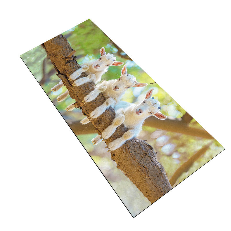 Goat Kids Large Desk Pad