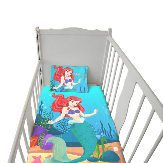 Little Mermaid Cot Set