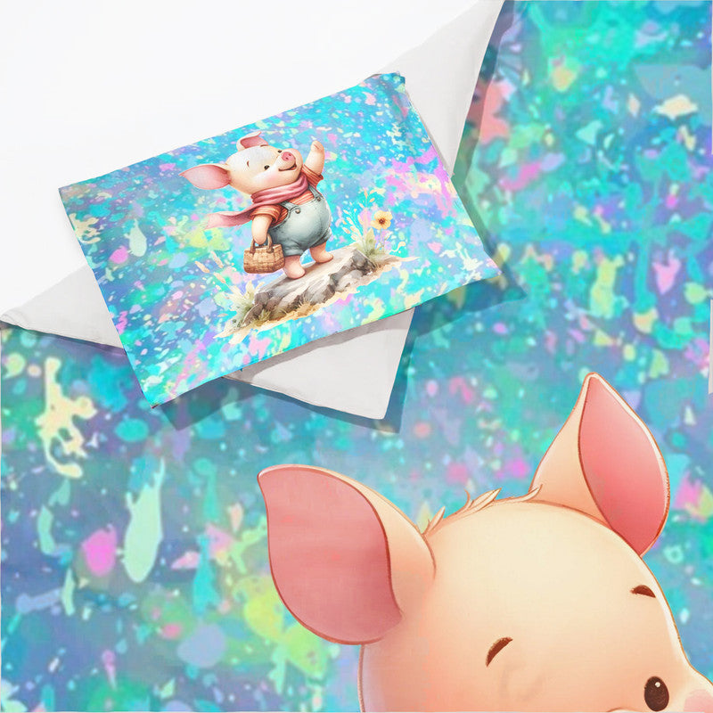 Little Piggy Adventure Cot Set