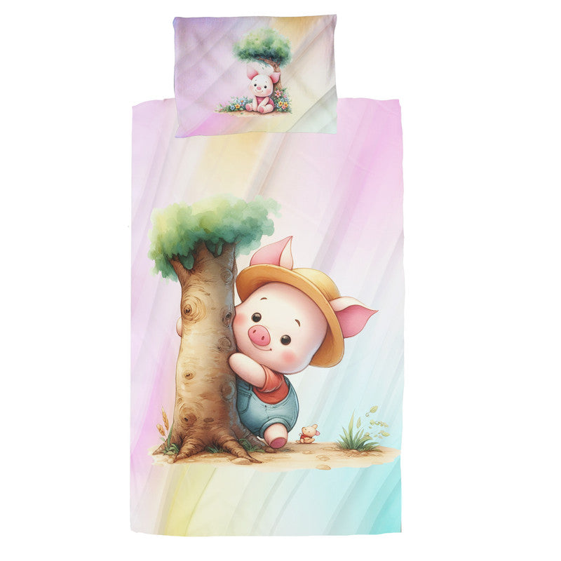 Little Piggy Climbing A Tree Cot Set