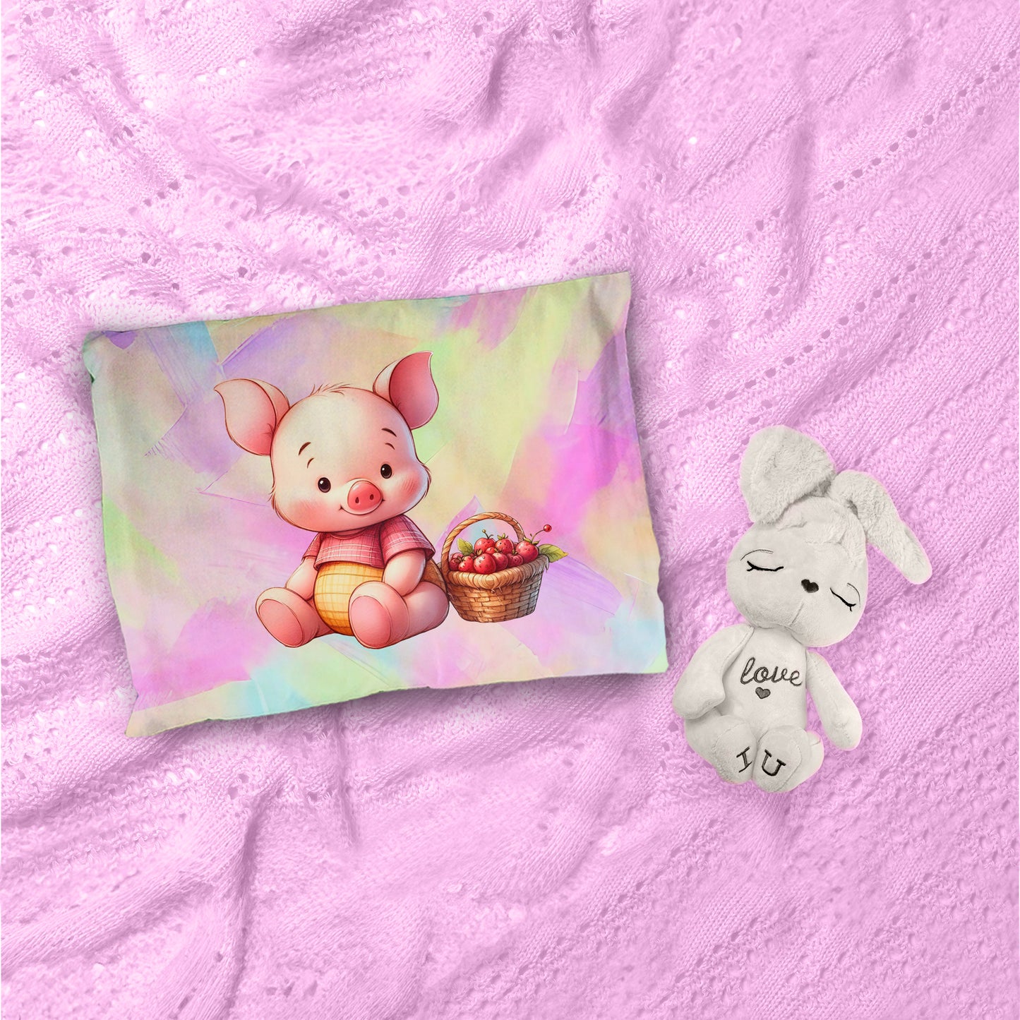 Little Piggy Climbing A Tree Cot Set