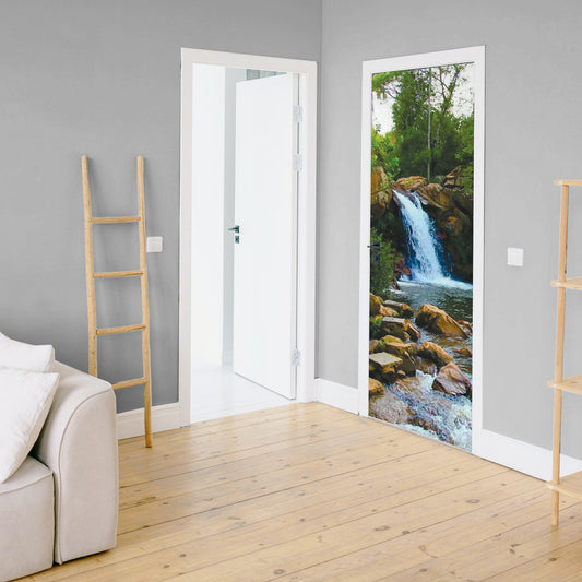 Living Waters Door Decoupage