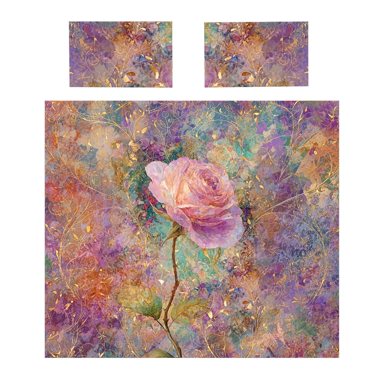 Lonesome Silkflower Duvet Cover Set