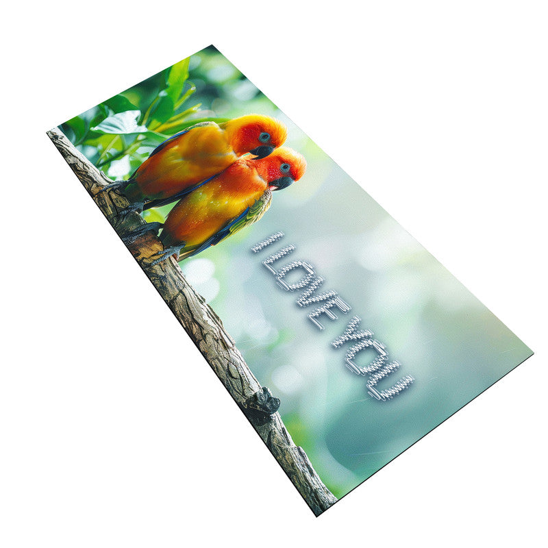 Love Birds Large Desk Pad
