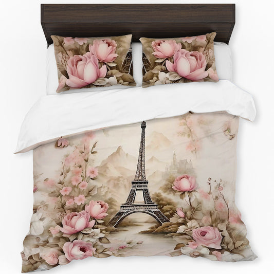 Love For Paris Duvet Cover Set