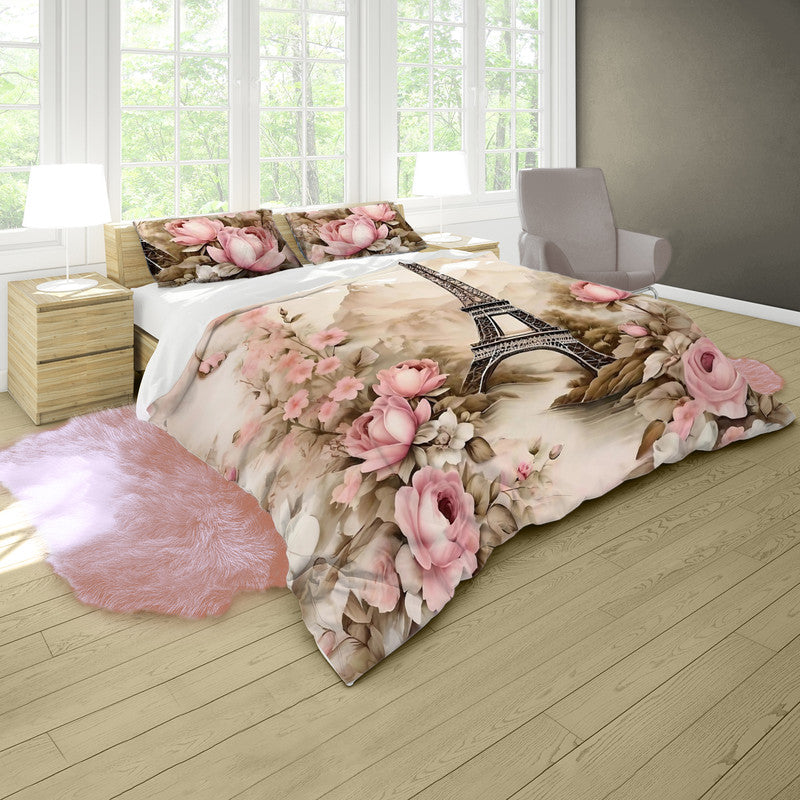 Love For Paris Duvet Cover Set