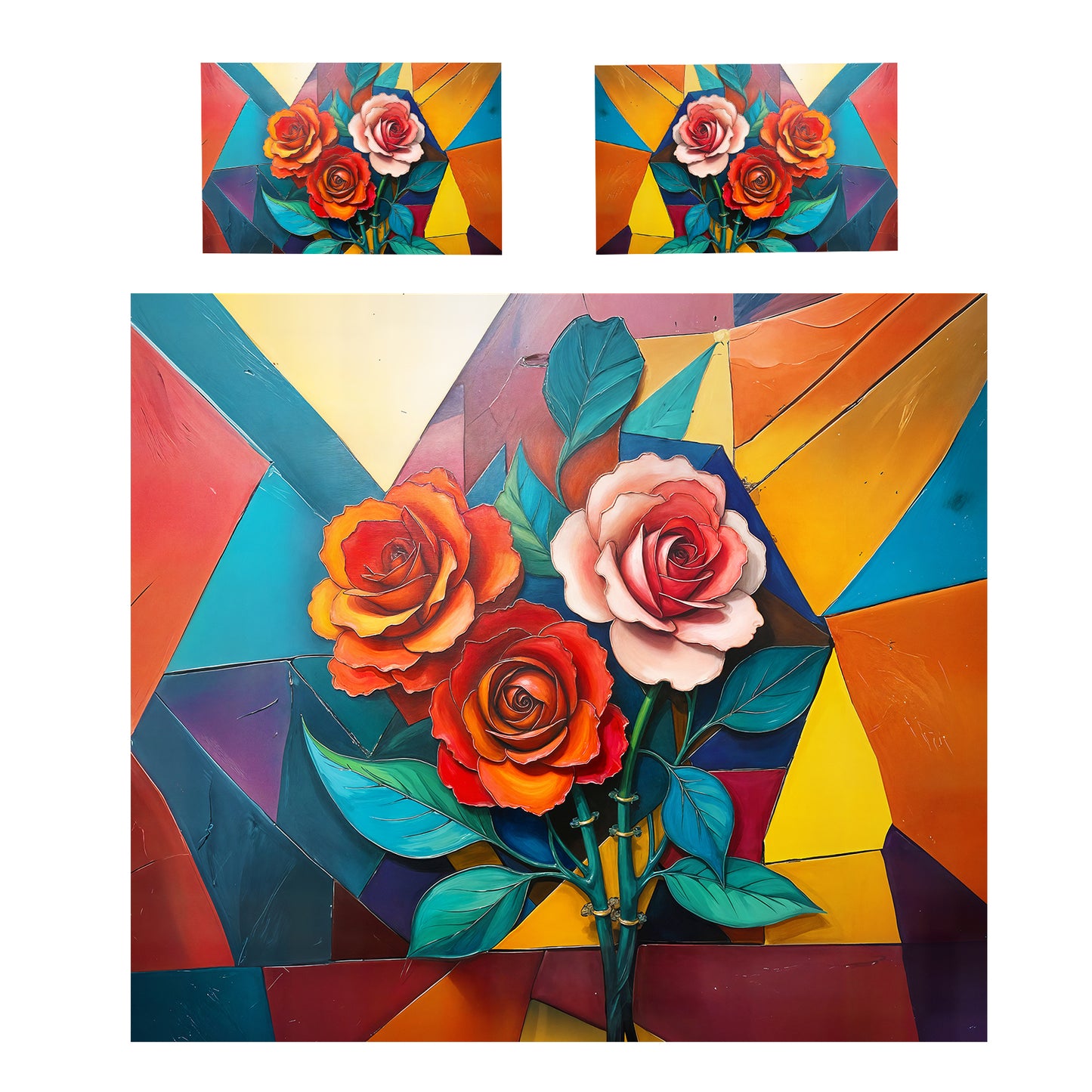 Love Of Roses Duvet Cover Set