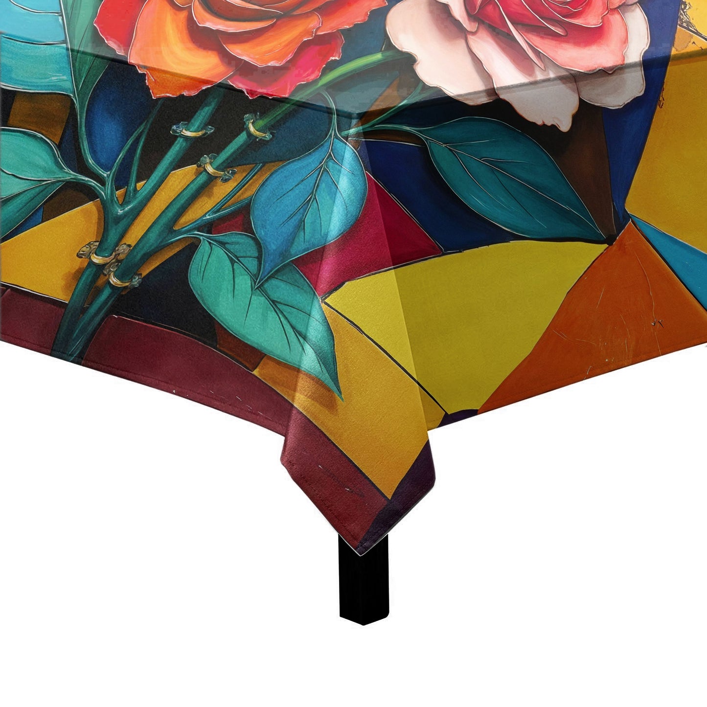 Love Of Roses Square Tablecloth