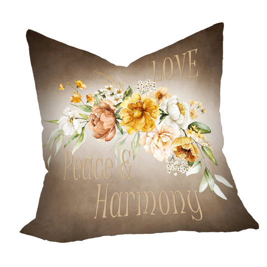 Love Peace And Harmony Luxury Scatter by Mark van Vuuren
