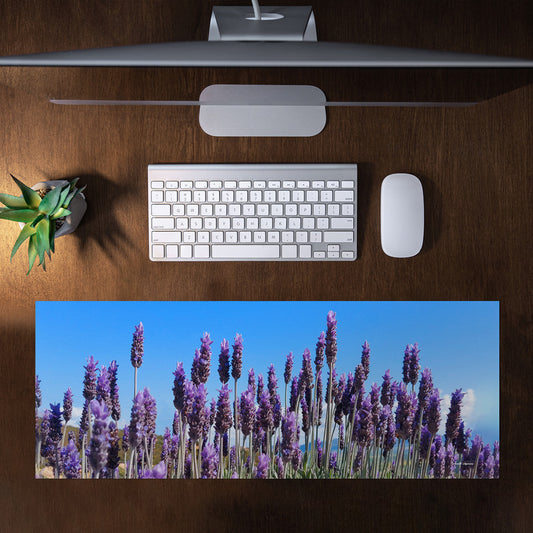 Lovely Lavenders Large Desk Pad by Annette Heymans