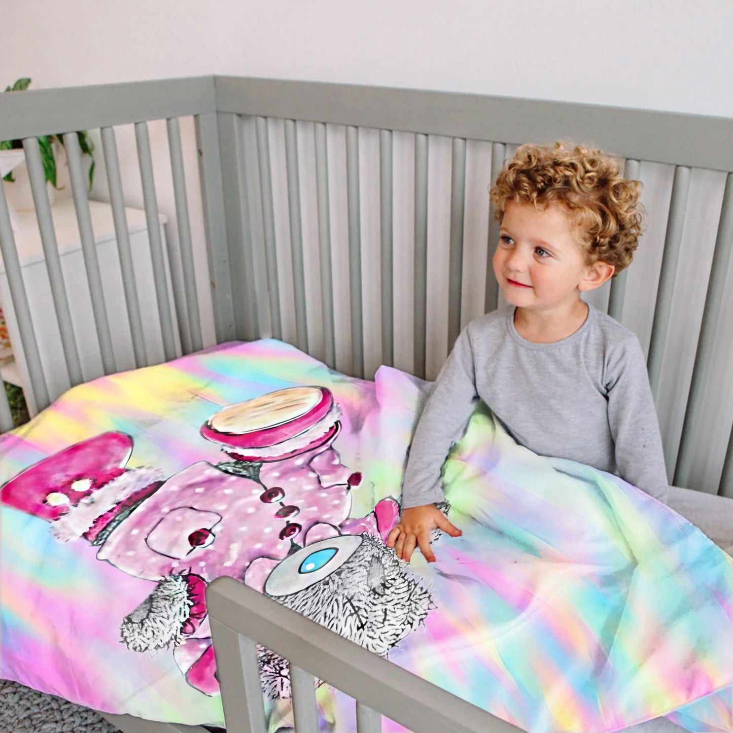 Loving Bear Cub Cot Set
