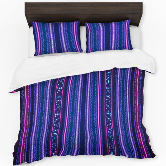 Luminous Purple Duvet Cover Set