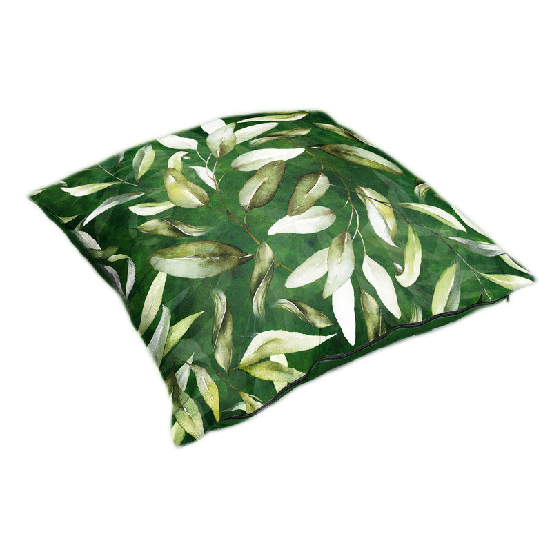 Lush Green Leaves Pattern Luxury Scatter by Mark van Vuuren