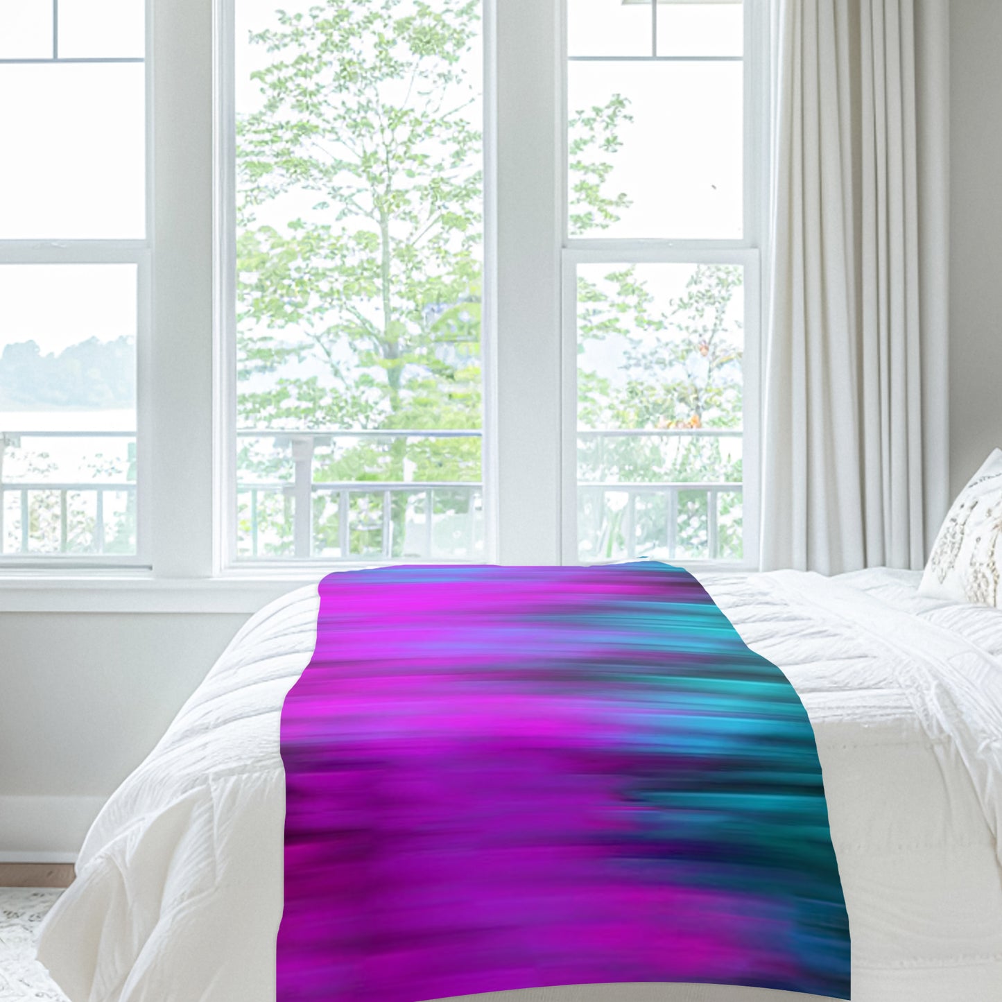 Luxury Colours Light Bed Throw