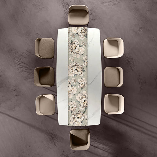 Floral Pattern Table Runner By Mark van Vuuren