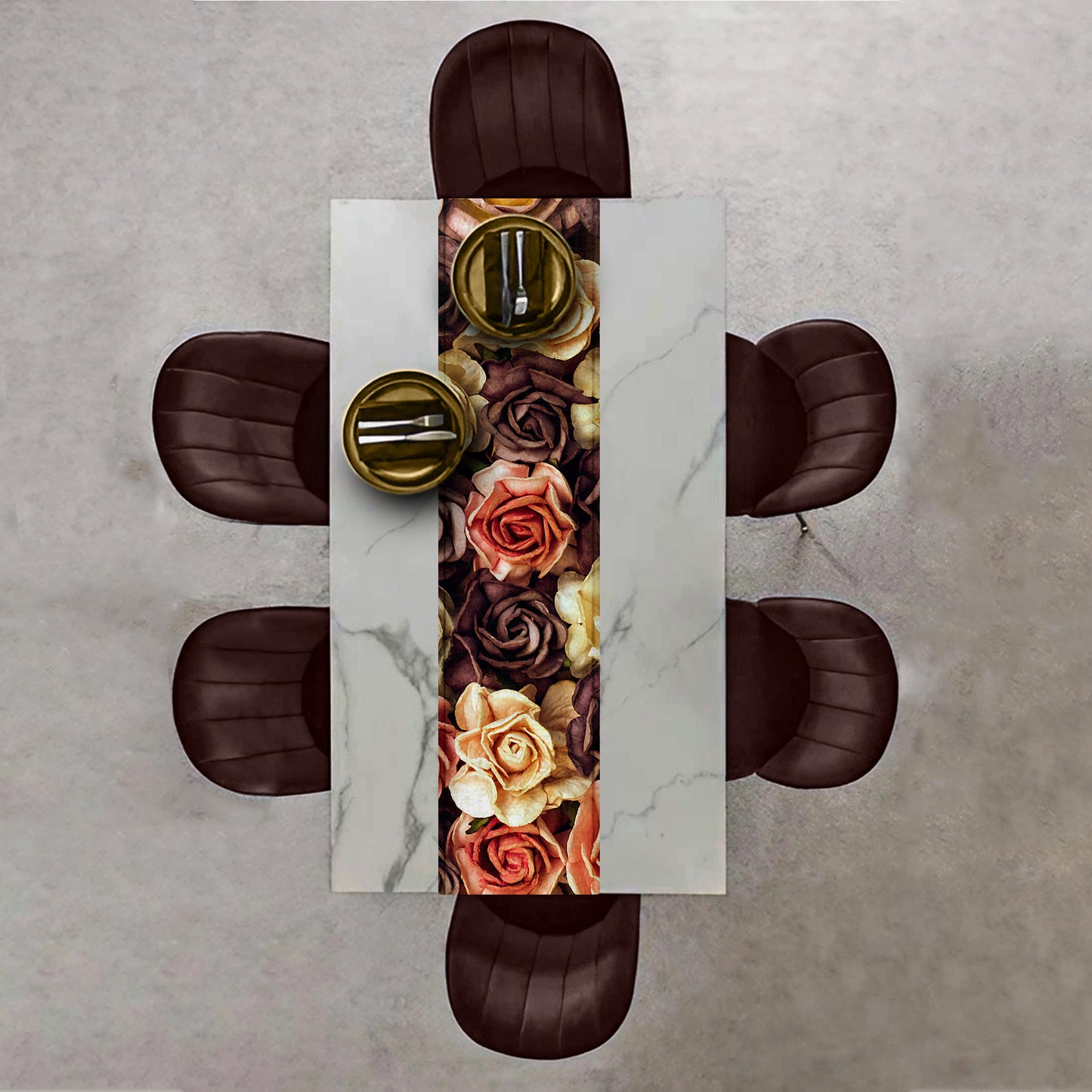 Rose Arrangement Table Runner By Mark van Vuuren