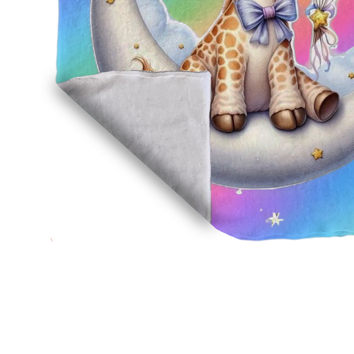 Magical Baby Giraffe Minky Blanket