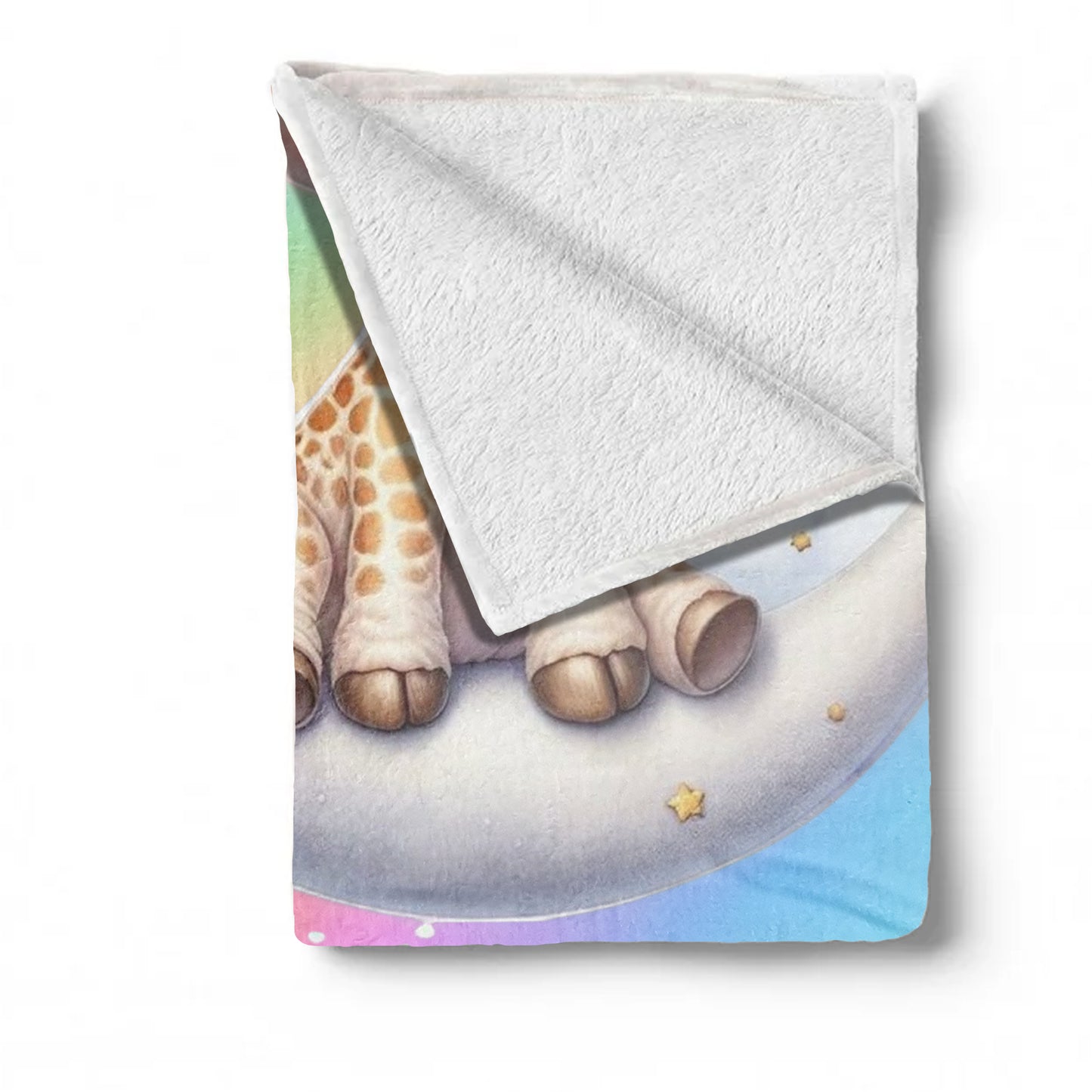 Magical Baby Giraffe Minky Blanket