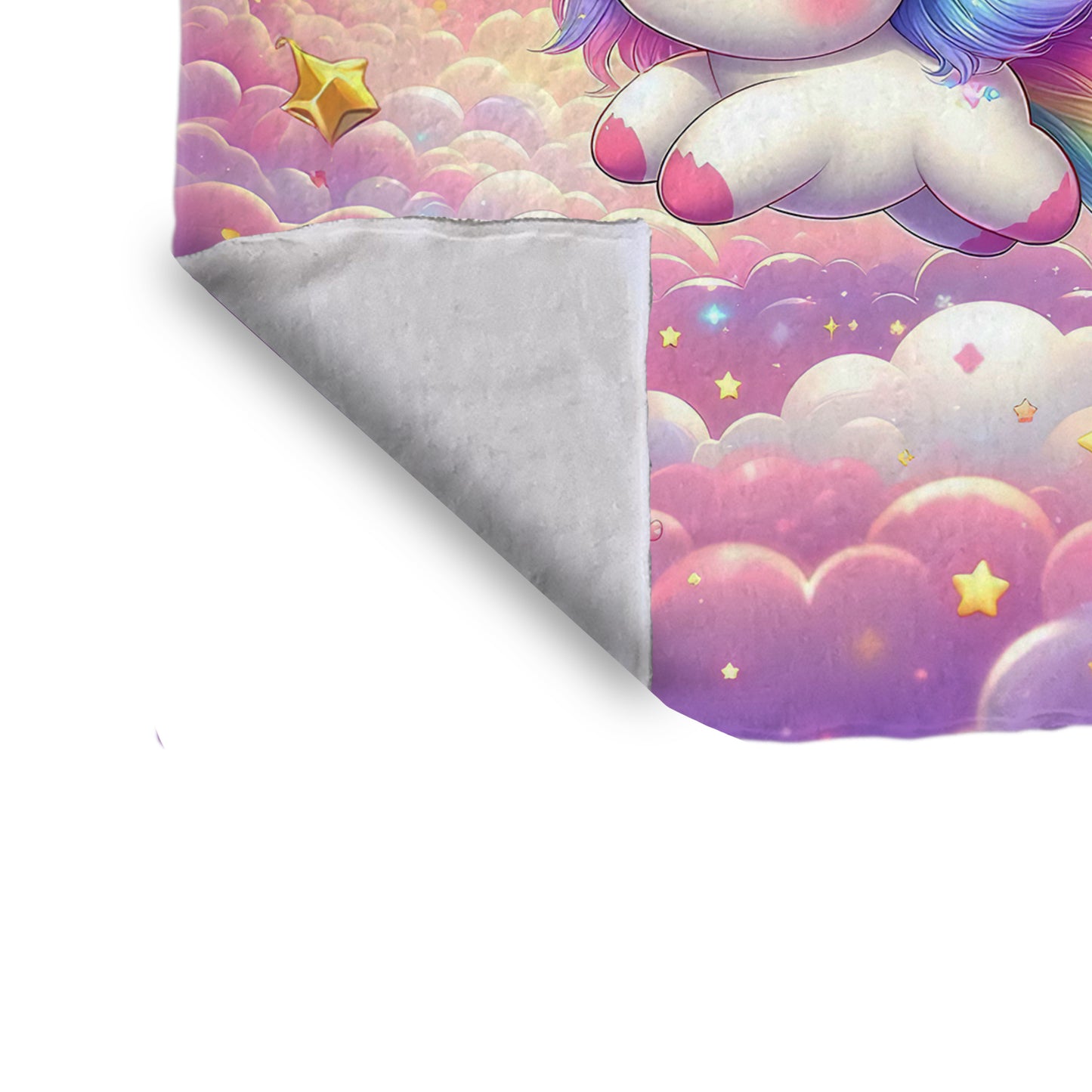 Magical Unicorn Minky Blanket
