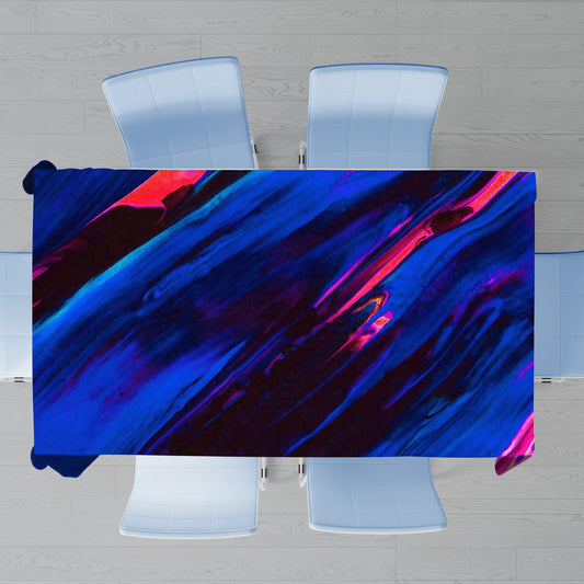 Magma Flow Rectangle Tablecloth