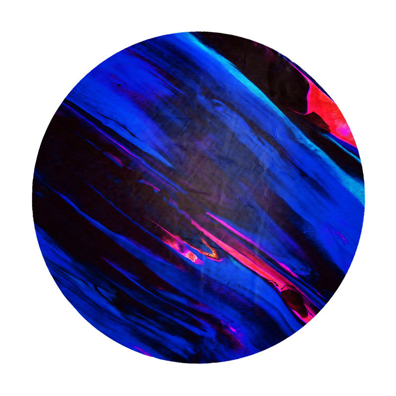 Magma Flow Round Tablecloth