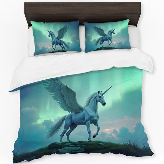 Majestic Unicorn Duvet Cover Set